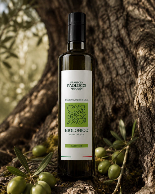 Olio Extravergine di Oliva Biologico Carattere