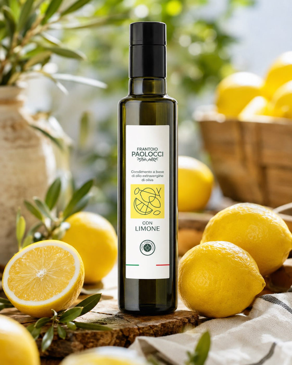 EVOO-based dressing with lemon